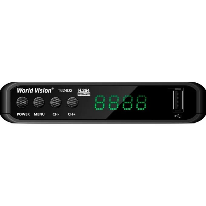 WORLD VISION T624 2D WV-T624 D2. Купить Приставка на Официальном Сайте WORLD VISION в России.