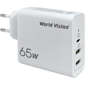 Зарядное устройство WORLD VISION 65W PD Charger